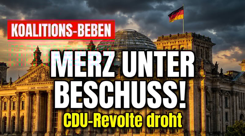 Schwarz-Rot vor dem Aus? CDU-Schwergewicht bläst zur Revolte gegen Merz