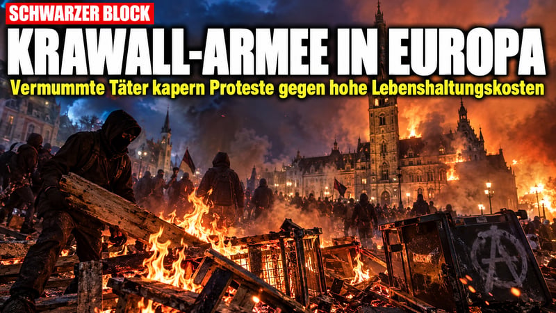 Schwarzer Block wĂĽtet: Wer steckt hinter Europas Krawall-Armee?