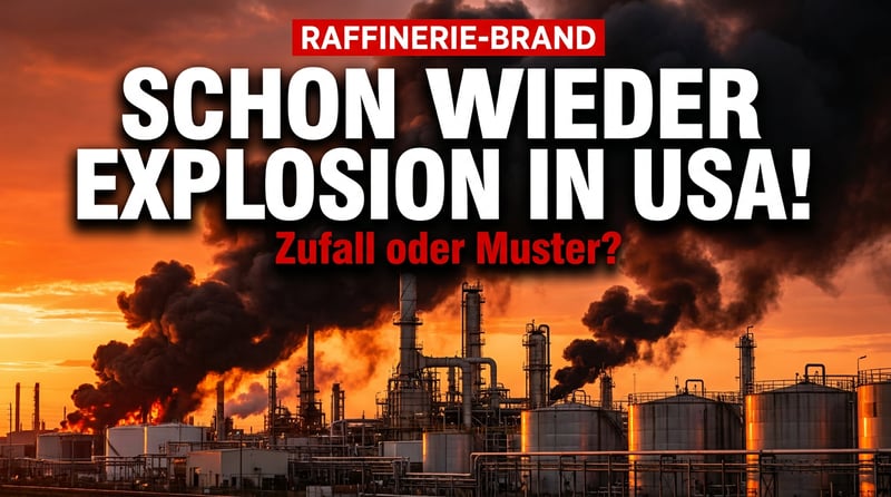 Schwarzer Rauch über Louisiana: Schon wieder brennt eine Raffinerie – Zufall oder Muster?