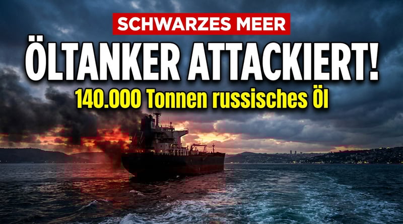 Schwarzes Meer wird zum Pulverfass: Angriff auf türkischen Öltanker mit russischer Fracht