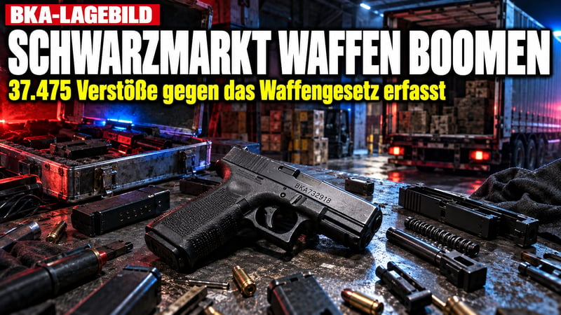 Schwarzmarkt boomt: Warum die Politik die falschen Waffenbesitzer jagt