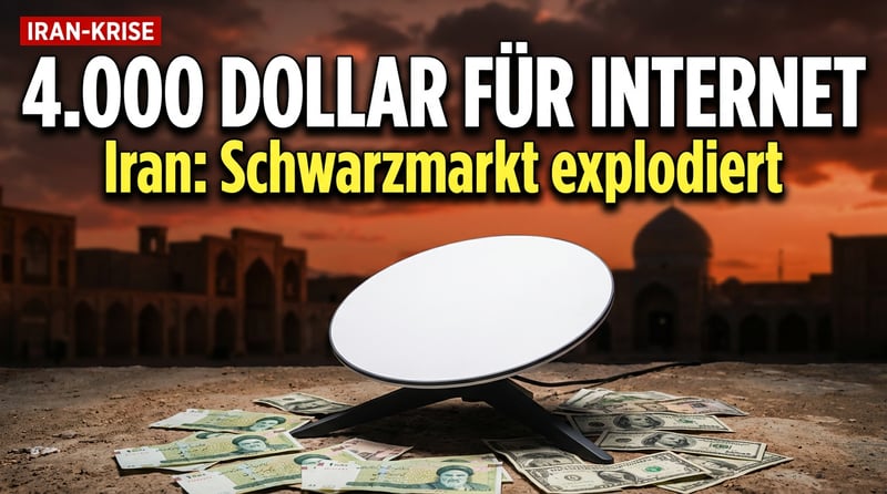 Schwarzmarktpreise für Starlink-Terminals im Iran explodieren – Krieg und Zensur treiben die Nachfrage