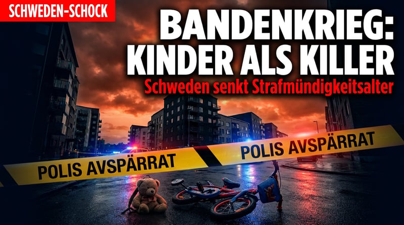 Schweden im Bandenkrieg: Wenn 13-Jährige zu Auftragsmördern werden – und Stockholm vor der eigenen Courage kapituliert