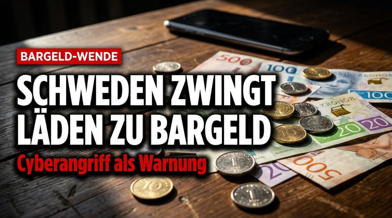 Schwedens Bargeld-Kehrtwende: Das digitale Paradies entpuppt sich als Sicherheitsrisiko