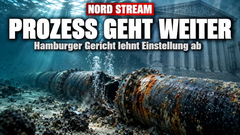 Schweigepflicht zieht nicht: Nord-Stream-Prozess in Hamburg geht weiter!