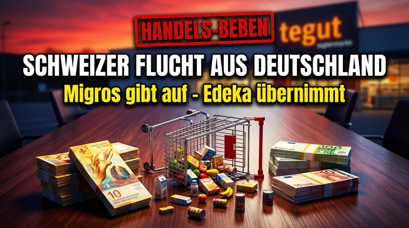 Schweizer Migros flüchtet aus Deutschland: Tegut-Übernahme durch Edeka offenbart das Versagen des Standorts