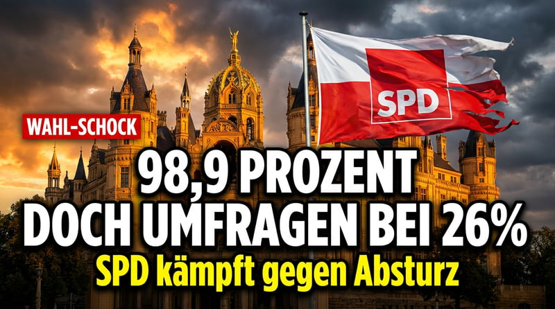 Schwesigs letztes Aufgebot: Mit 98,9 Prozent gegen den Absturz – doch die Umfragen sprechen eine andere Sprache