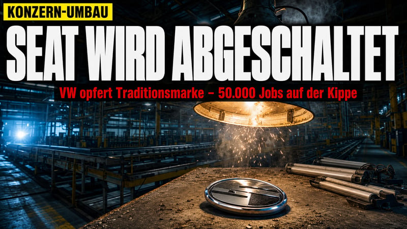 Seat wird abgeschaltet: VW opfert eine 76 Jahre alte Traditionsmarke
