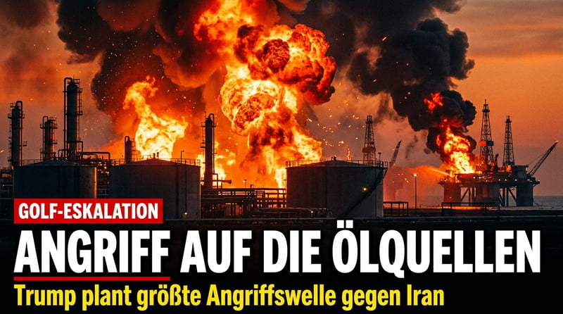 Sechster Kriegsmonat am Golf: Trump plant die größte Angriffswelle – Teheran zielt auf die Ölquellen der Welt