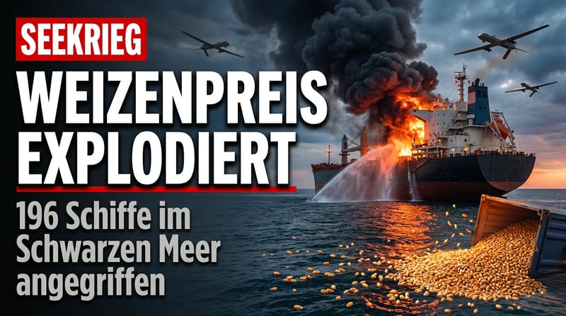 Seekrieg im Schwarzen Meer: Wenn Drohnen über Weizenpreise entscheiden