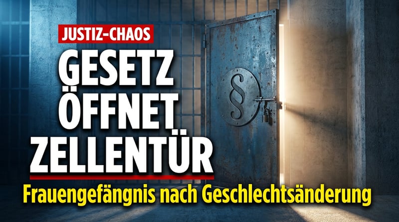 Selbstbestimmungsgesetz vor dem RealitÀtscheck: Wenn der Geschlechtseintrag zum Freifahrtschein hinter Gittern wird