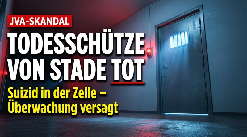 Selbstjustiz hinter Gittern: Todesschütze von Stade entzieht sich der Verantwortung