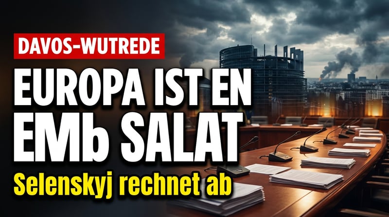 Selenskyj wettert gegen Europas Lähmung: Während Grönland-Theater ablenkt, stirbt die Ukraine