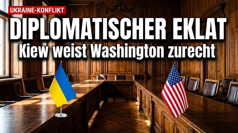 Selenskyjs diplomatischer Frustausbruch: Wenn der Kiewer Präsident Washingtons Vermittler zurechtweist
