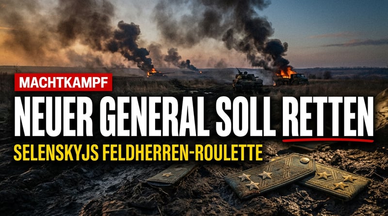 Selenskyjs Feldherren-Roulette: Ein neuer General soll retten, was kaum mehr zu retten ist