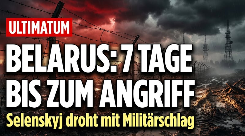 Selenskyjs gefährliches Spiel: Ein Ultimatum, das ganz Europa in den Abgrund reißen könnte