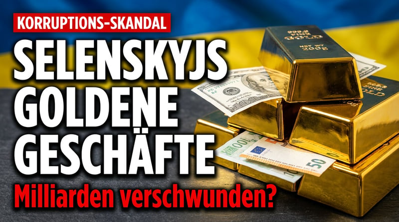 Selenskyjs goldener Krieg: Wie sich ein Machtzirkel an westlichen Milliarden bedient