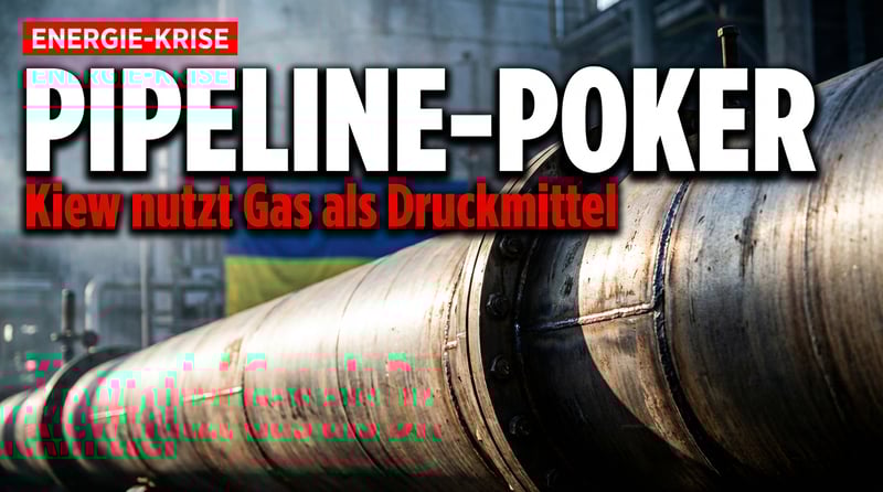 Selenskyjs Pipeline-Poker: Wie Kiew Europa an der Gas-Leine führt