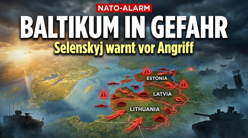 Selenskyjs Warnungen vor russischem Angriff auf das Baltikum: Panikmache oder berechtigte Sorge?