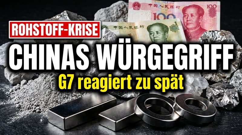 Seltene Erden: Wie der Westen Chinas Würgegriff zu spät erkannt hat