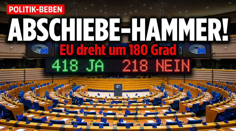 „Send them back“: Wie das EU-Parlament plötzlich entdeckt, dass Europa Grenzen hat