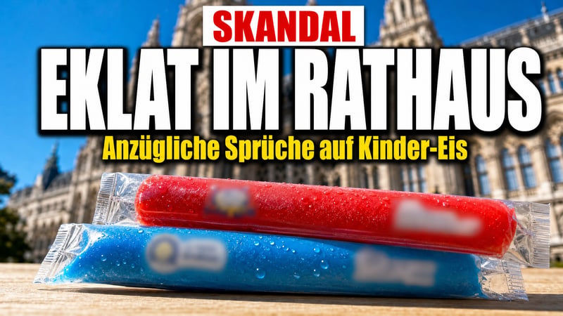 Sex-Sprüche auf Kinder-Eis: Eklat im Wiener Rathaus!
