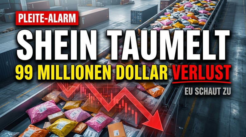 Shein taumelt: 99 Millionen Dollar Verlust – und Brüssel schaut weiter zu