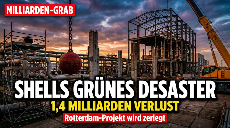 Shells Milliardengrab in Rotterdam: Wie ein grünes Prestigeprojekt zur teuren Lehrstunde wird