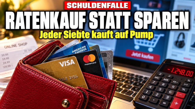 Shoppen auf Pump: Warum Deutschland in die Ratenfalle tappt