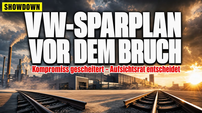 Showdown in Wolfsburg: VW-Sparplan vor dem Bruch!