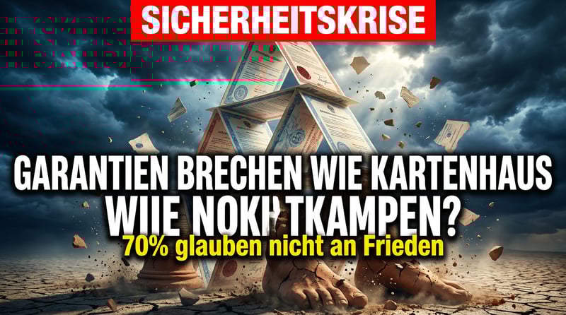 Sicherheitsgarantien für die Ukraine: Ein Kartenhaus auf tönernen Füßen