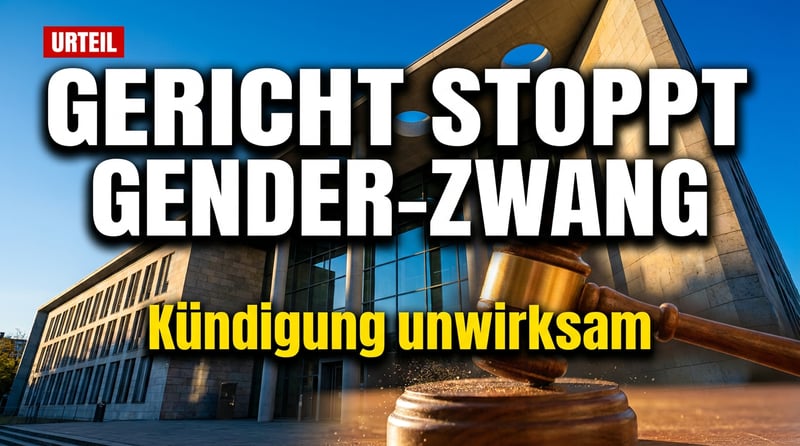 Sieg gegen den Sprach-Wahn: Gericht stoppt Kündigung wegen verweigerter Gendersprache