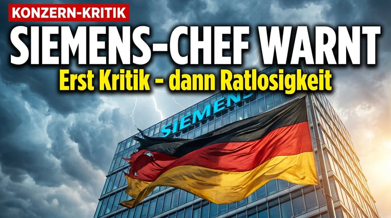 Siemens-Chef im Belehrungsmodus: Wenn Konzernlenker den Wählern erklären, was sie zu denken haben