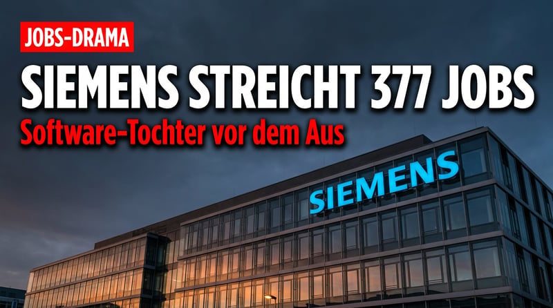 Siemens kappt 377 Stellen in Franken: Tochter Evosoft vor dem Aus