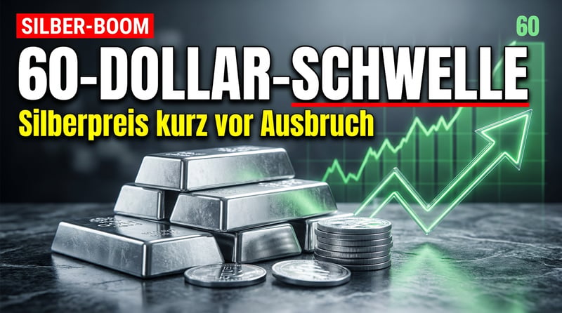 Silber an der Schwelle: Warum 60 Dollar mehr sind als nur eine Zahl auf dem Chart