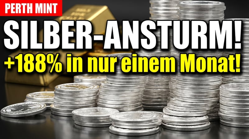 Silber-Ansturm bei der Perth Mint – während Gold und Platin auf der Stelle treten