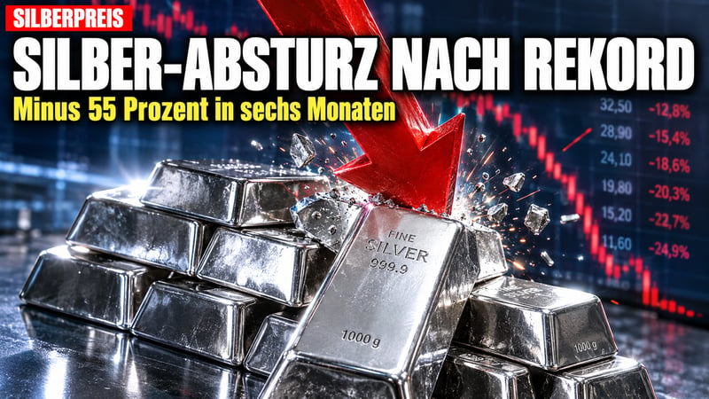 Silber-Beben: Vom Rekord zum Absturz â droht ein zweites 1980?