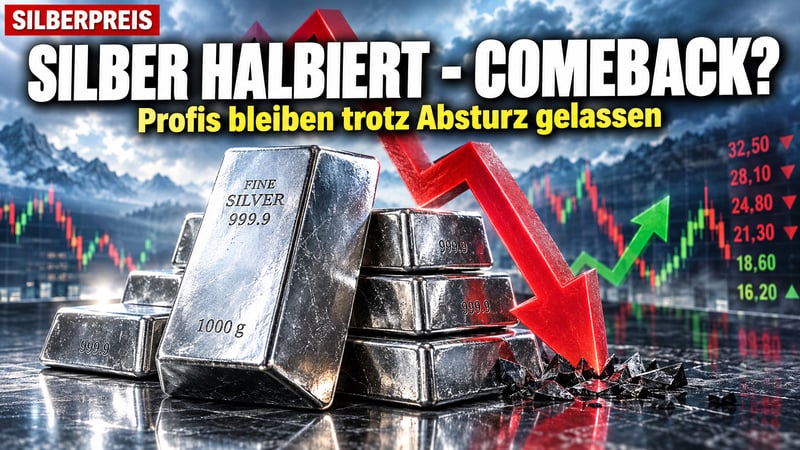 Silber halbiert, Profis gelassen: Kommt jetzt das große Comeback?