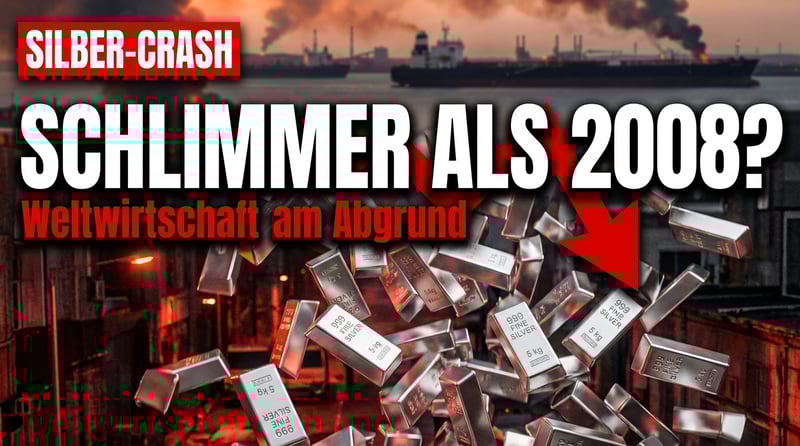 Silber im Sturzflug: Droht der Weltwirtschaft ein Schock schlimmer als 2008?