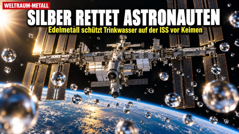 Silber im Weltall: Das Metall, das Astronauten am Leben hält!