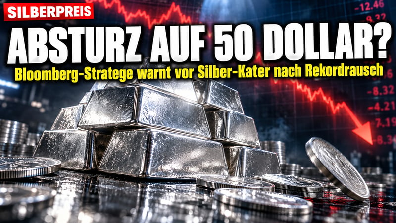 Silber-Kater nach dem Rekordrausch: Droht jetzt der Absturz auf 50 Dollar?