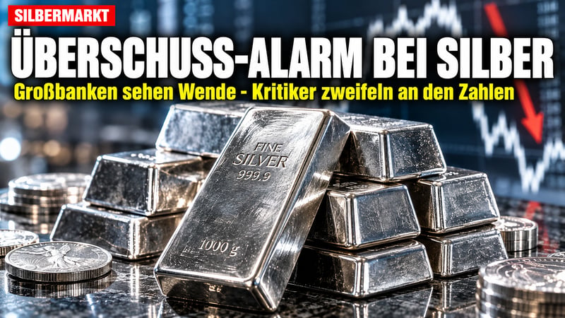 Silber-Schock oder Fehlalarm? Großbanken rufen den Überschuss aus