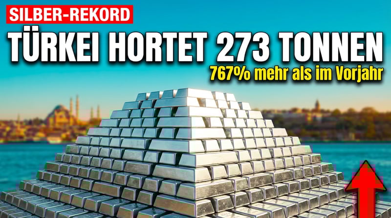 Silber-Tsunami am Bosporus: Türkei hortet Rekordmengen des weißen Edelmetalls
