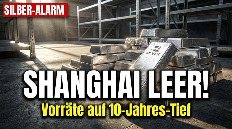 Silberknappheit in Shanghai: Lagerbestände auf Zehnjahrestief – ein Weckruf für Anleger
