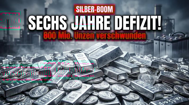 Silbermarkt unter Hochspannung: Sechs Jahre Defizit, Batterie-Revolution und Staatskäufe treiben das weiße Metall