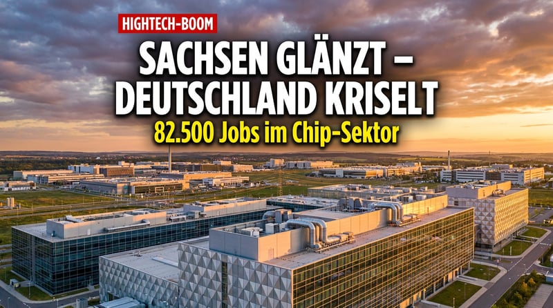 Silicon Saxony auf Wachstumskurs: Während Deutschland kriselt, glänzt Sachsens Hightech-Schmiede