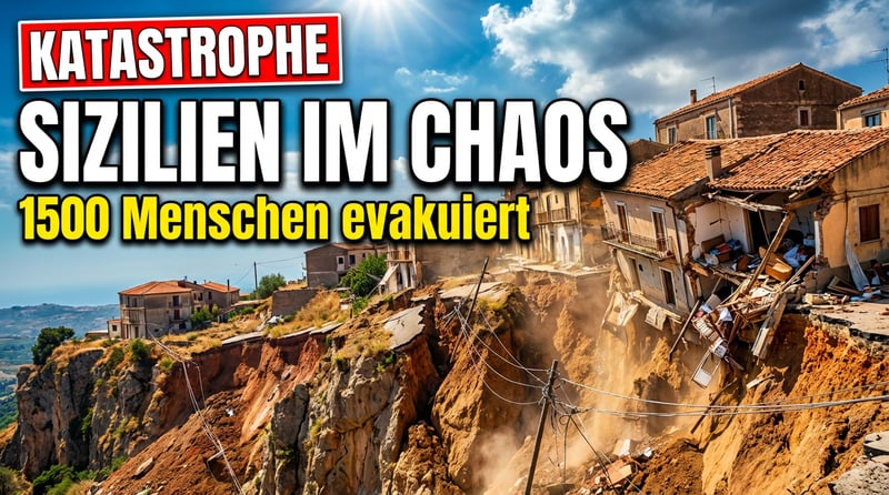 Sizilien im Chaos: Erdrutsch-Katastrophe entlarvt jahrzehntelanges Politikversagen