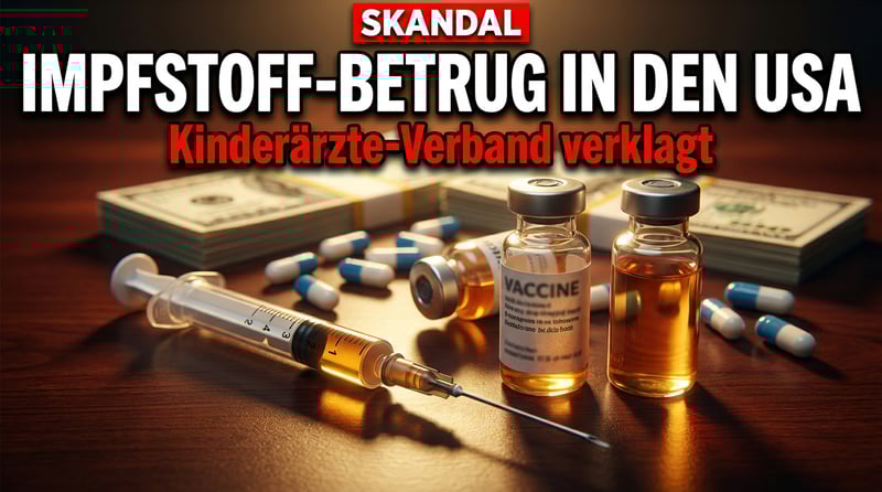 Skandal in den USA: Kinderärzte-Verband wegen systematischen Impfstoff-Betrugs verklagt
