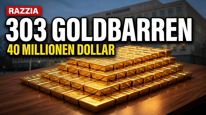 Skandal in Langley: Ex-CIA-Funktionär hortete 303 Goldbarren im Wert von 40 Millionen Dollar