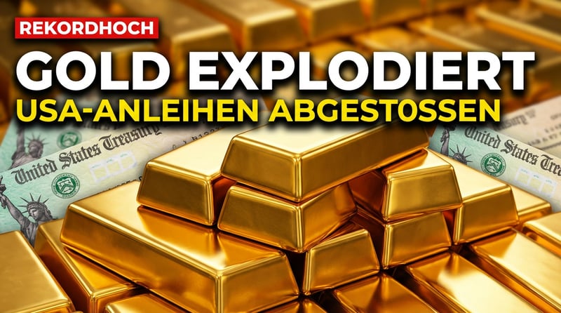 Skandinavische Pensionsfonds stoßen US-Staatsanleihen ab – Gold erreicht historisches Allzeithoch